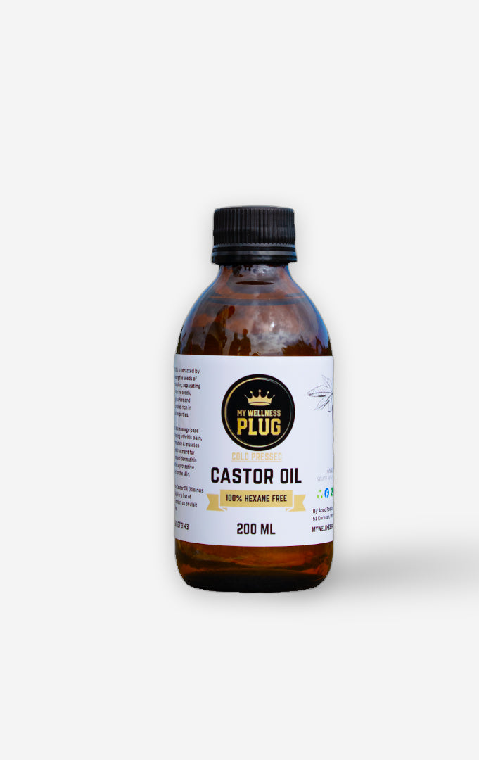 Castor Oil (Cold Pressed - Hexane Free)