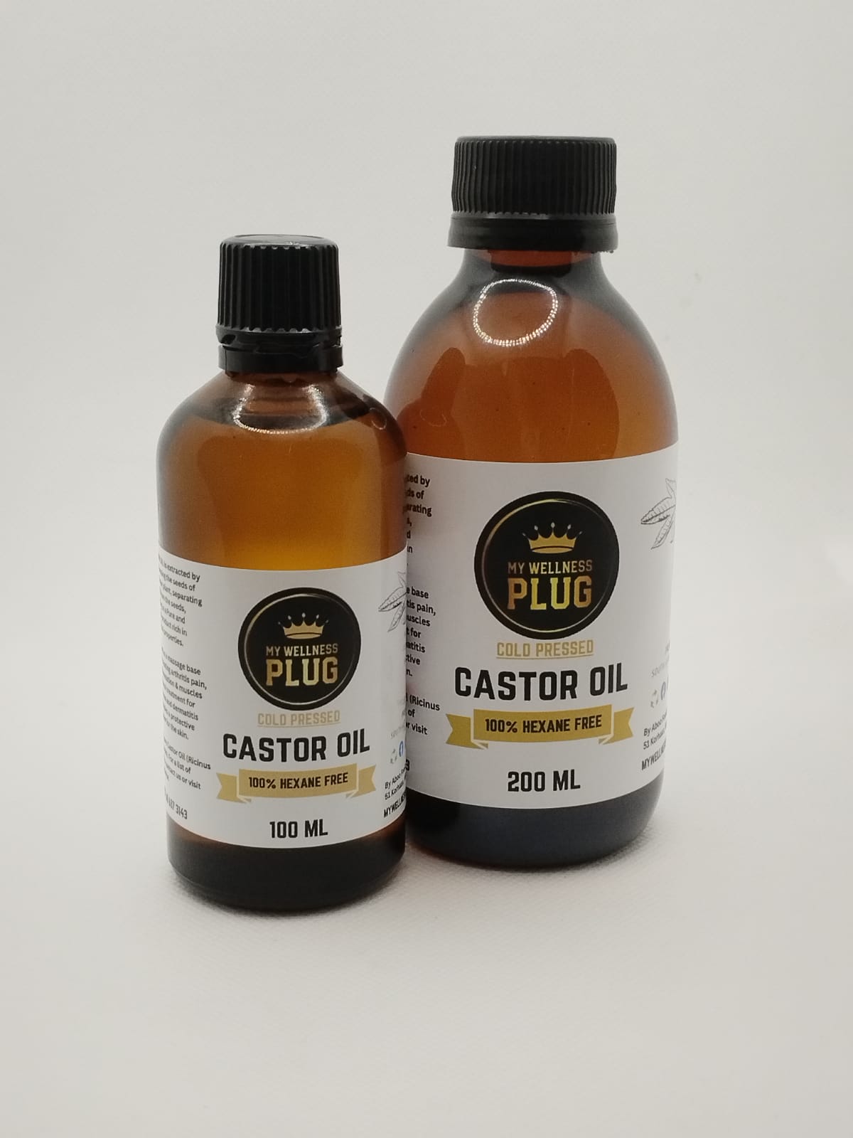 Castor Oil (Cold Pressed - Hexane Free)