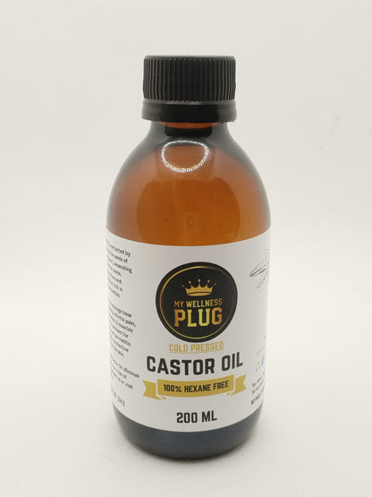 Castor Oil (Cold Pressed - Hexane Free)